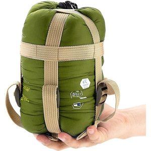 Warm Weather Sleeping Bag - Portable, Waterproof, Compact Lightweight, Comfort